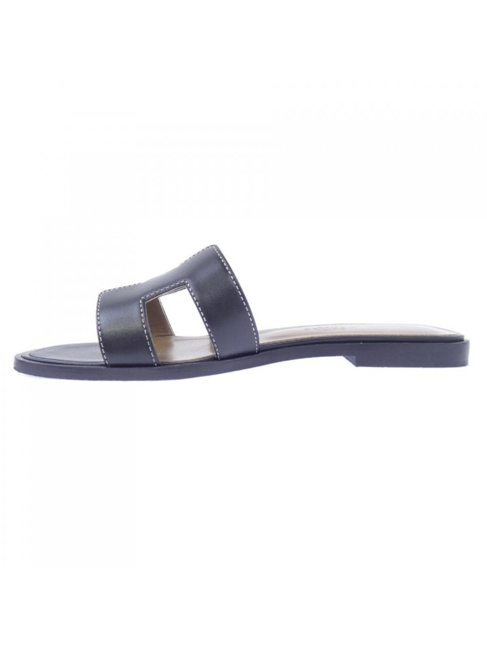 Hermes Oran Sandals Black - Picture 2 of 6